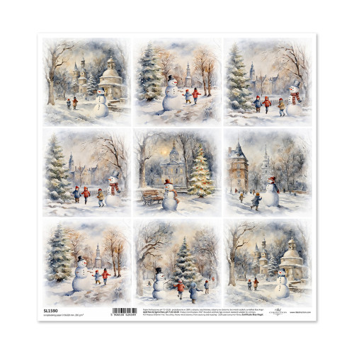 ITD COLLECTION ДИЗАЙНЕРСКИ КАРТОН 31/32 - SL1590