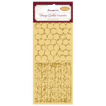 STAMPERIA GOLD TRANSFER FOIL 10.16X21.6 CM - DFLRGT03