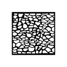 STAMPERIA SILENT SEA TEMPLATE 12 X 12 CM-KSTDS-45