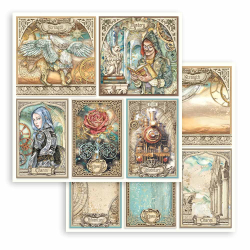 STAMPERIA SIR VAGABOND IN FANTASY WORLD DESIGNER BLOCK 30.5/30.5CM - SBBL148
