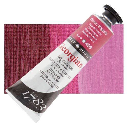 DALER ROWNEY OIL PAINT GEORGIAN 38 ML. - PRIMARY MAGENTA