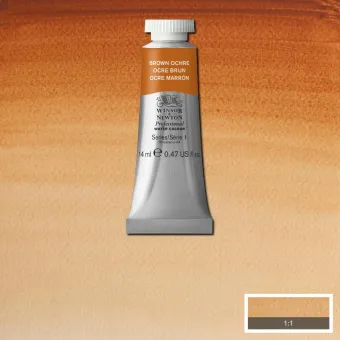 W&N АКВАРЕЛНА БОЯ PROFESSIONAL 14 МЛ. - BROWN OCHRE