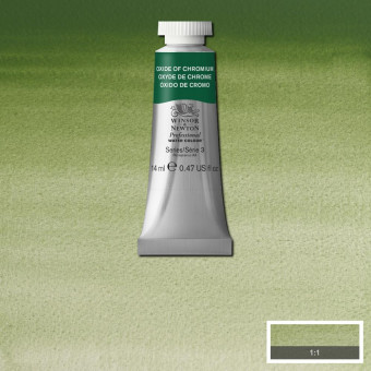 W&N АКВАРЕЛНА БОЯ PROFESSIONAL 14 МЛ - OXIDE OF CHROMIUM