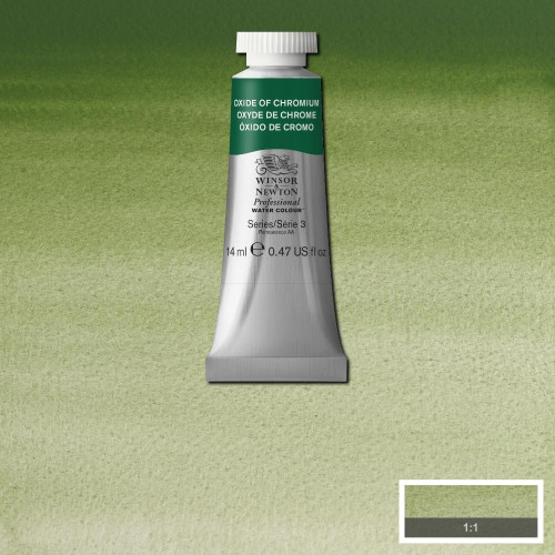 W&N АКВАРЕЛНА БОЯ PROFESSIONAL 14 МЛ - OXIDE OF CHROMIUM