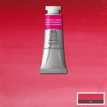 W&N АКВАРЕЛНА БОЯ PROFESSIONAL 14 МЛ - PERMANENT CARMINE