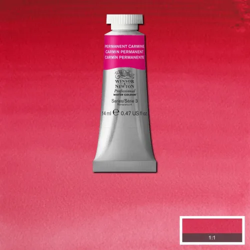 W&N АКВАРЕЛНА БОЯ PROFESSIONAL 14 МЛ - PERMANENT CARMINE