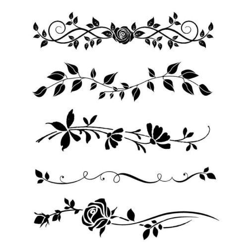 STAMPERIA MEDIA STENCIL - ШАБЛОН 20 Х 25 СМ - KSTD037
