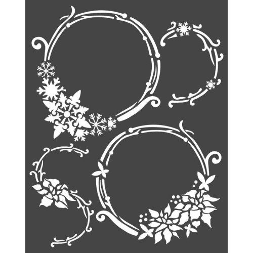 STAMPERIA MEDIA STENCIL - TEMPLATE 20 X 25 CM - KSTD054