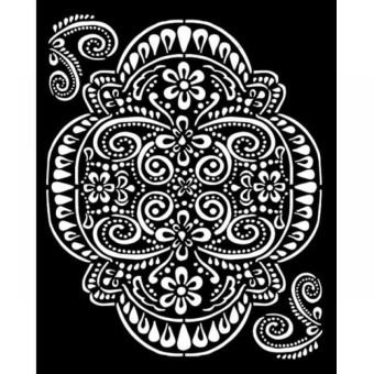 STAMPERIA MEDIA STENCIL - ШАБЛОН 20 Х 25 СМ - KSTD073