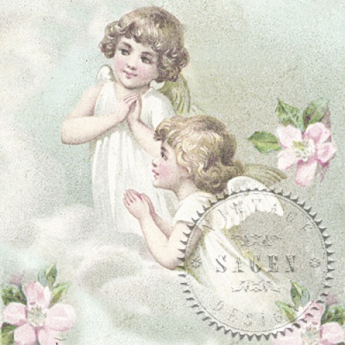 SAGEN VINTAGE NAPKINS FOR DECOUPAGE 33/33 CM - 80076
