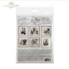 ITD COLLECTION MINI RICE PAPER SET 6PCS 14.8X14.8CM - RSM081