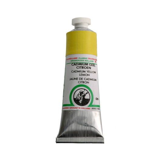 OLD HOLLAND OIL PAINT 40 ML. - CADMIUM YELLOW LEMON 009