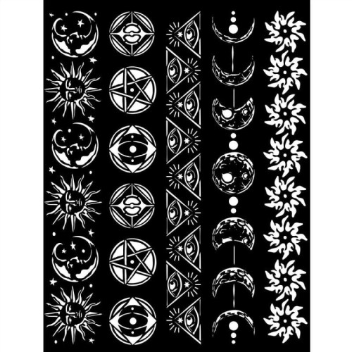 STAMPERIA MEDIA STENCIL - ШАБЛОН 20 Х 25 СМ - KSTD095