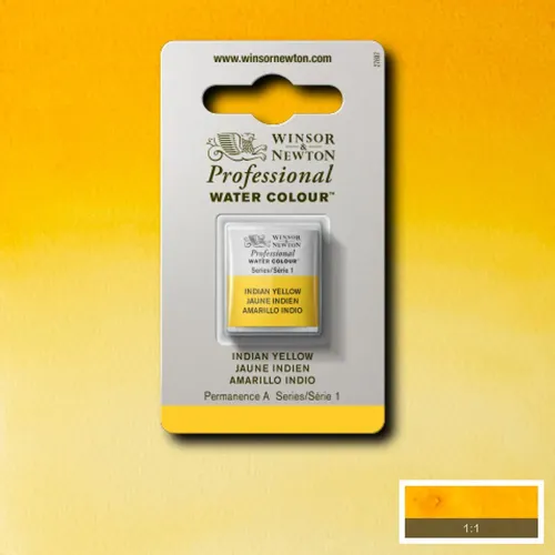 W&N АКВАРЕЛНА БОЯ PROFESSIONAL H/PAN - NDIAN YELLOW