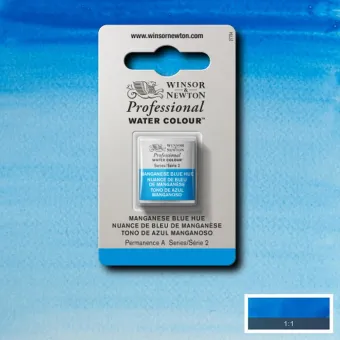 W&N АКВАРЕЛНА БОЯ PROFESSIONAL H/PAN - MANGANESE BLUE HUE
