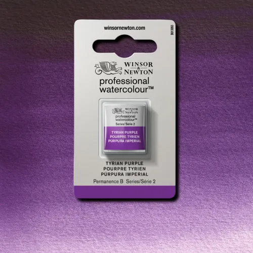 W&N АКВАРЕЛНА БОЯ PROFESSIONAL H/PAN - TYRIAN PURPLE