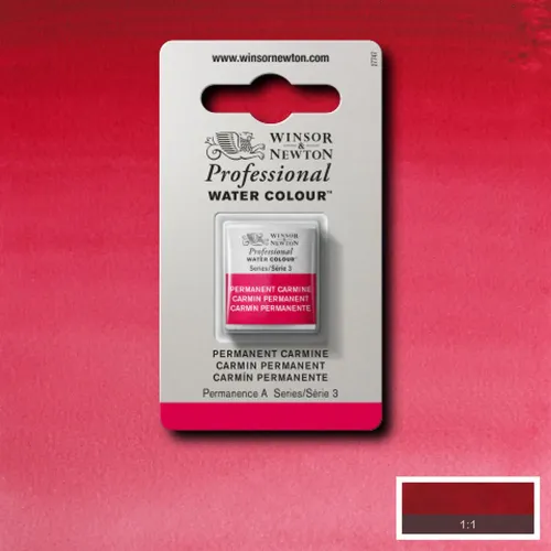 W&N АКВАРЕЛНА БОЯ PROFESSIONAL H/PAN - PERMANENT CARMINE