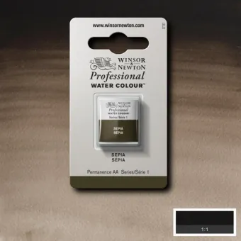 W&N АКВАРЕЛНА БОЯ PROFESSIONAL H/PAN - SEPIA