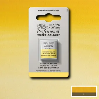 W&N АКВАРЕЛНА БОЯ PROFESSIONAL H/PAN - TURNER YELLOW