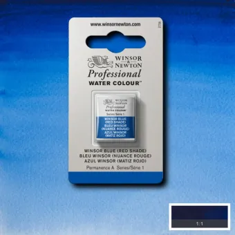 W&N АКВАРЕЛНА БОЯ PROFESSIONAL H/PAN - WINSOR BLUE RED SHADE