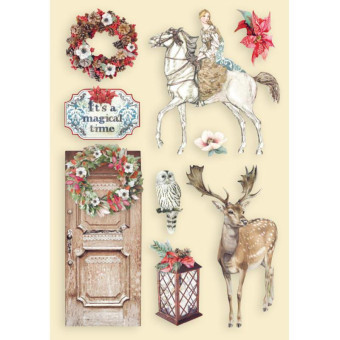 STAMPERIA WOODEN FIGURES FOR DECORATION KLSP102