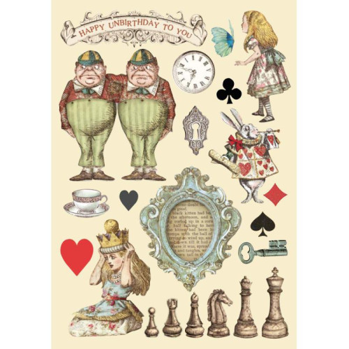 STAMPERIA WOODEN FIGURES FOR DECORATION KLSP104