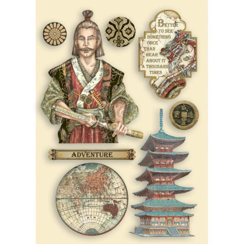 STAMPERIA ДЪРВЕНИ ФИГУРКИ ЗА ДЕКОРАЦИЯ KLSP110