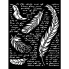 STAMPERIA MEDIA STENCIL - TEMPLATE 20 X 25 CM - KSTD112