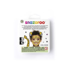 SNAZAROO FACE PAINT 3X3.75 G, + BRUSH AND SPONGE - TIGER