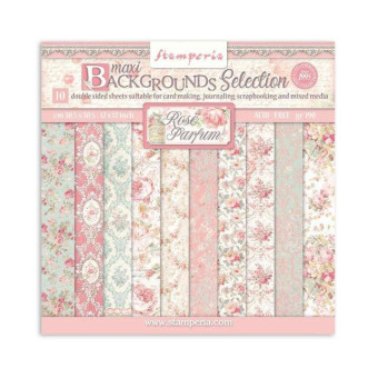 STAMPERIA BLOCK DESIGNER PAPER 30.5/30.5 CM - SBBL126