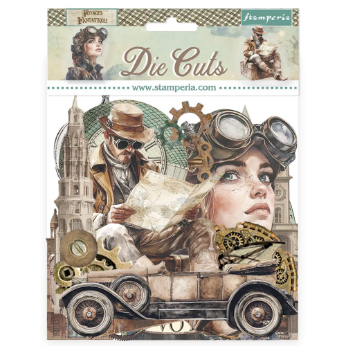 STAMPERIA VOYAGES FANTASTIQUES DIE CUTS DFLDC127