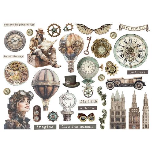 STAMPERIA VOYAGES FANTASTIQUES DIE CUTS DFLDC127
