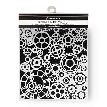 STAMPERIA MEDIA STENCIL - TEMPLATE 20 X 25 CM - KSTD128