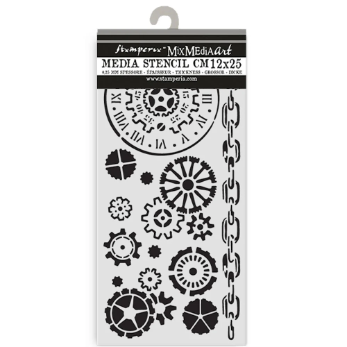 STAMPERIA FANTASTIC VOYAGES TEMPLATE 12 X 25 CM - KSTDL131