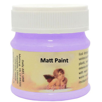 DAILY ART ACRYLIC PAINT MAT 50 ML - LIGHT IRIS