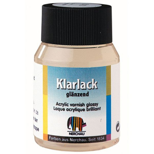 NERCHAU TRANSPARENT VARNISH ON ACRYLIC BASE GLOSS 59 ML