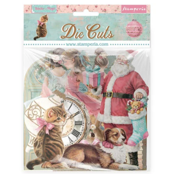 STAMPERIA WINTER MAGIC DIE CUTS DFLDC138