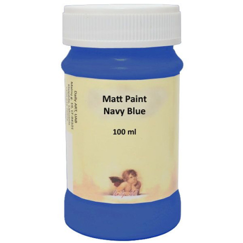 DAILY ART ACRYLIC PAINT MAT 100 ML - NAVY BLUE