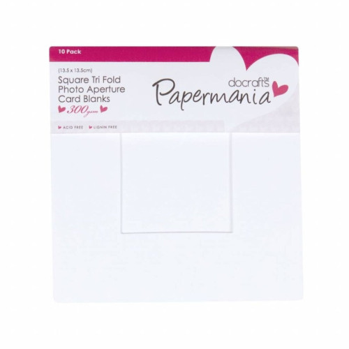 DOCRAFTS КАРТИЧКИ С ПЛИКОВЕ 13,5/13,5СМ 10БР. - PMA 150207