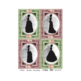 CADENCE DECOUPAGE RICE PAPER A3 - 454