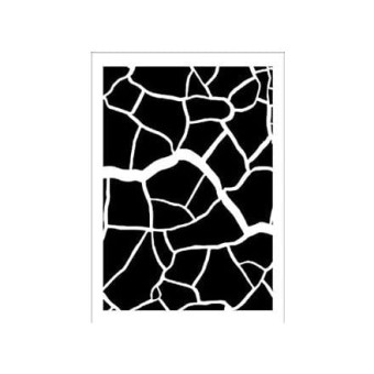 DAILY ART УНИВЕРСАЛЕН ШАБЛОН А5 CRACKED EARTH DA17ST0171