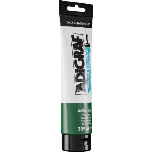 DALER ROWNEY LINOGRAPH PAINT ADIGRAF 150ML - BRILL GREEN