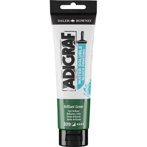 DALER ROWNEY LINOGRAPH PAINT ADIGRAF 150ML - BRILL GREEN