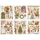 STAMPERIA SILENT NIGHT RUB ON SELECTION DFLRBXGX20