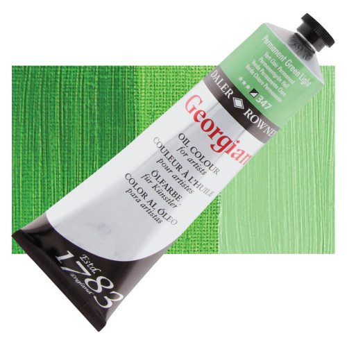 DALER ROWNEY МАСЛЕНА БОЯ GEORGIAN 225 МЛ. - PERM GREEN LIGHT