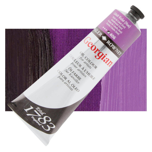 DALER ROWNEY МАСЛЕНА БОЯ GEORGIAN 225 МЛ. - COBALT VIOLET