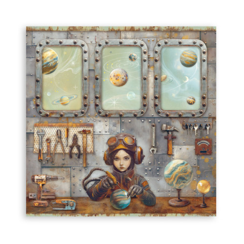 STAMPERIA A NEW BEGINNING БЛОКЧЕ 20,3/20,3 СМ - SBBSXB23