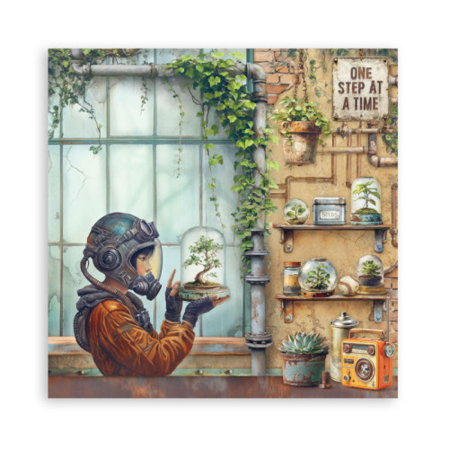 STAMPERIA A NEW BEGINNING БЛОКЧЕ 20,3/20,3 СМ - SBBSXB23