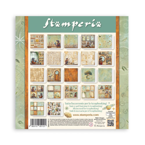 STAMPERIA A NEW BEGINNING БЛОКЧЕ 20,3/20,3 СМ - SBBSXB23