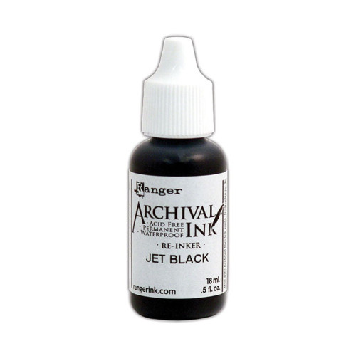 RANGER ARCHIVAL ПЕРМАНЕНТНО МАСТИЛО 18 МЛ - JET BLACK
